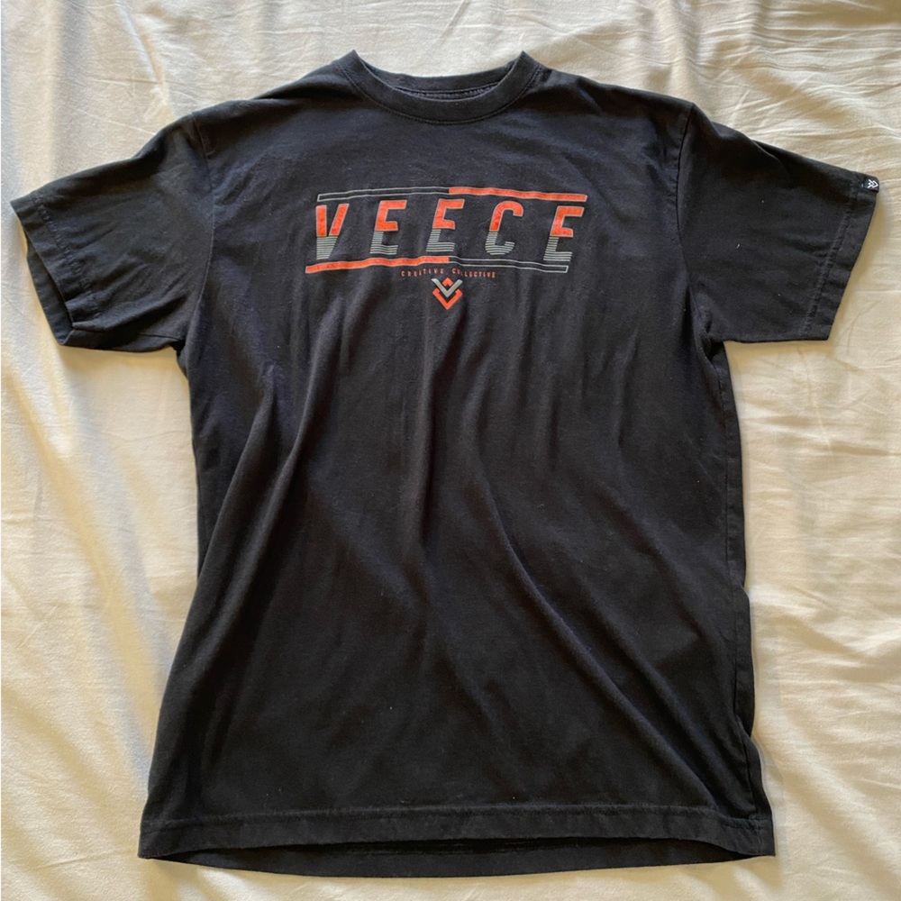 Veece Black T-Shirt Large